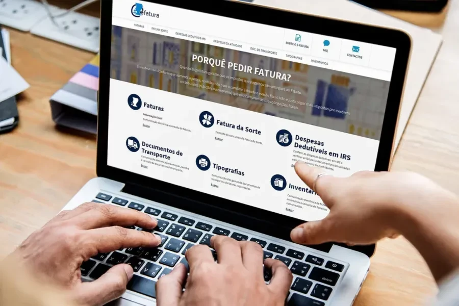 Validar faturas para o IRS com a maxfinance